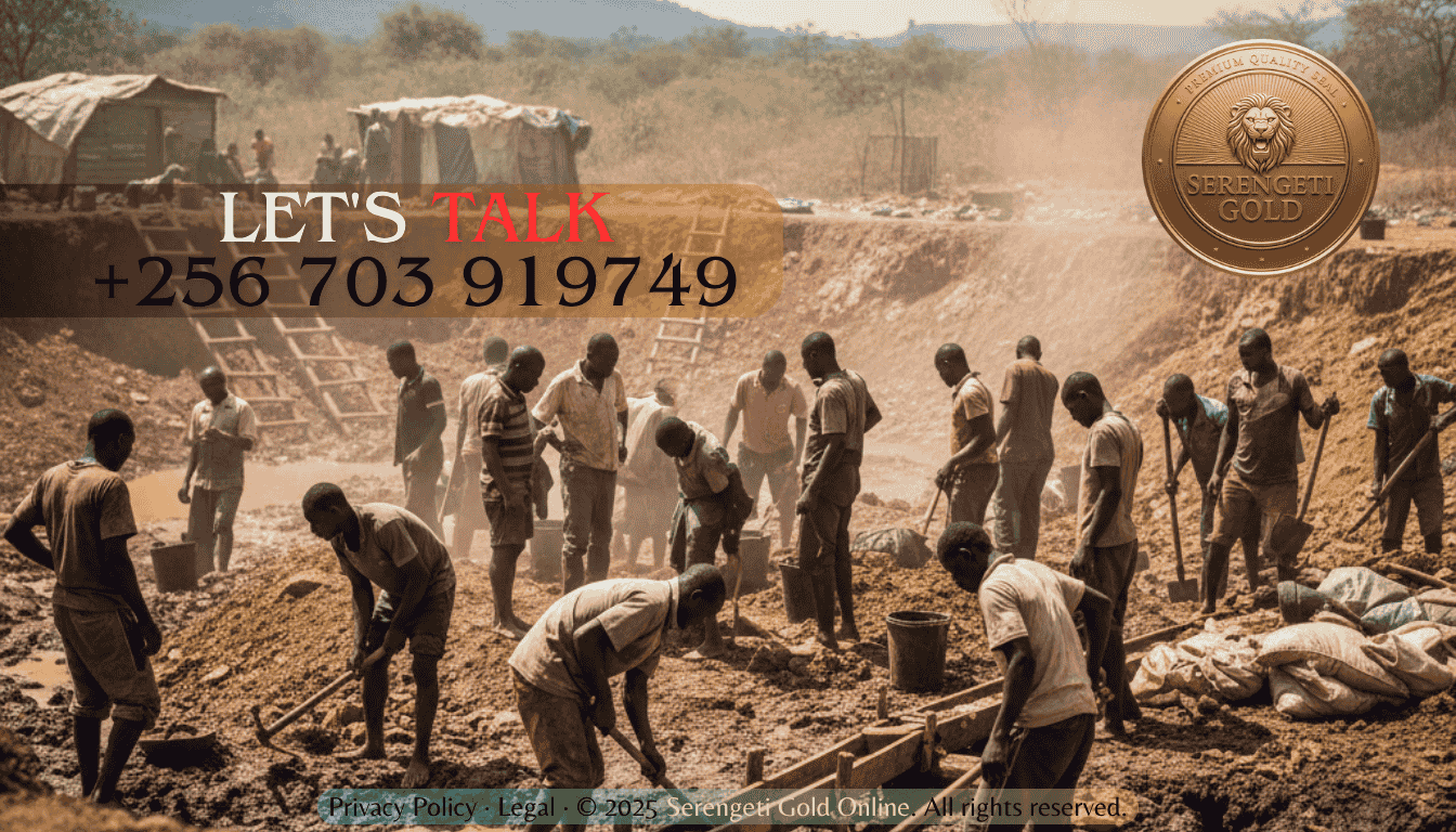 Artisanal miners extracting gold in Zambia’s Eastern Province