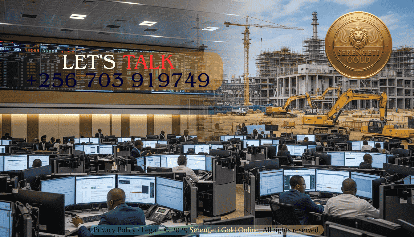 East Africa gold trading floor and refinery development future hub