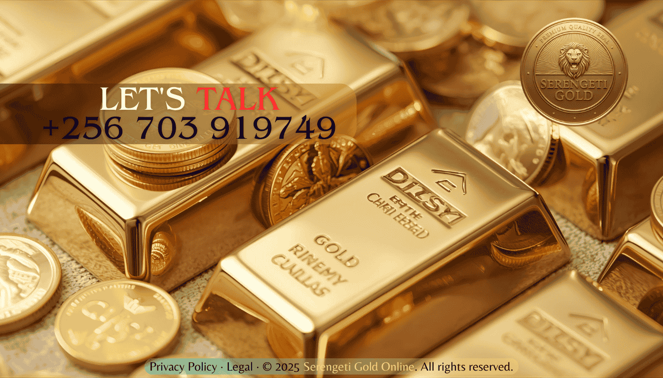 Gold bars, coins, and ETFs displayed as beginner investment options