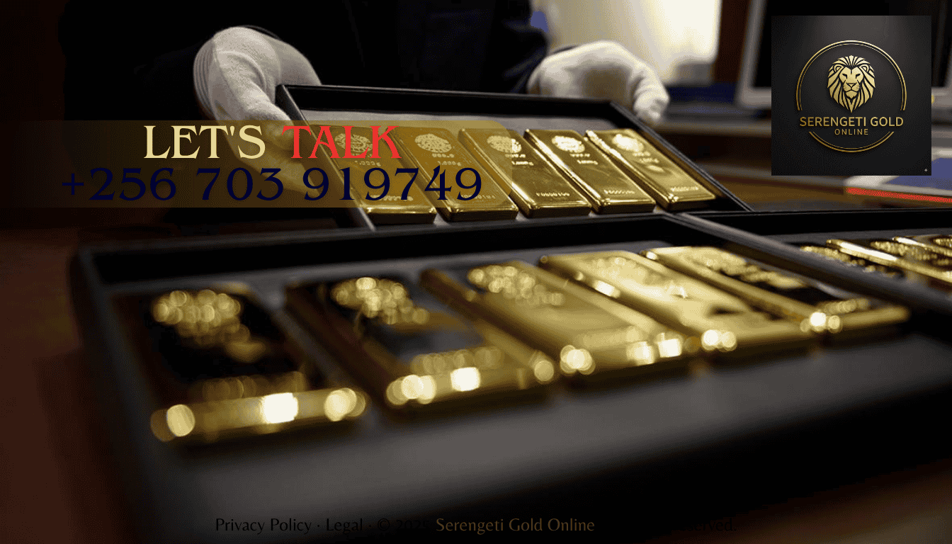 Gold being prepared for export from Madagascar’s Indian Ocean ports