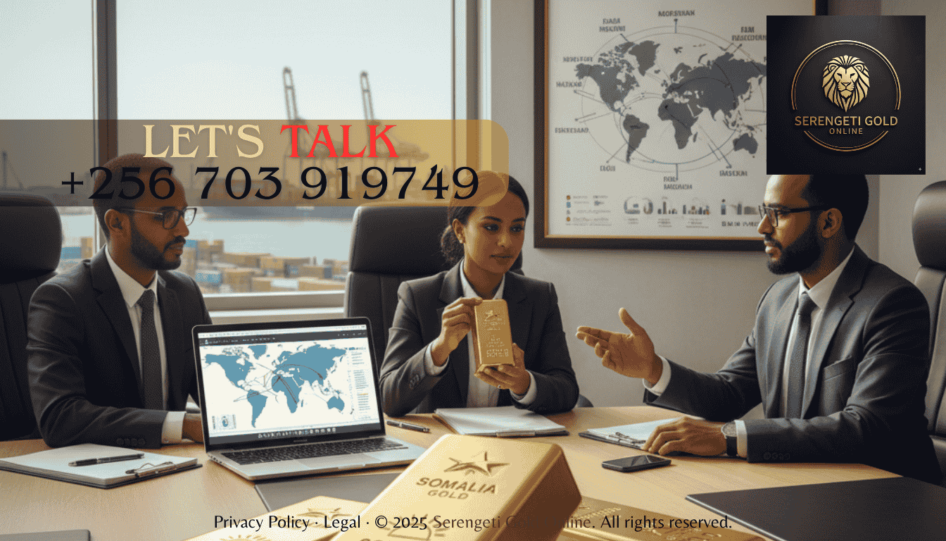 Somalia Gold Industry and Trade Potential in East Africa