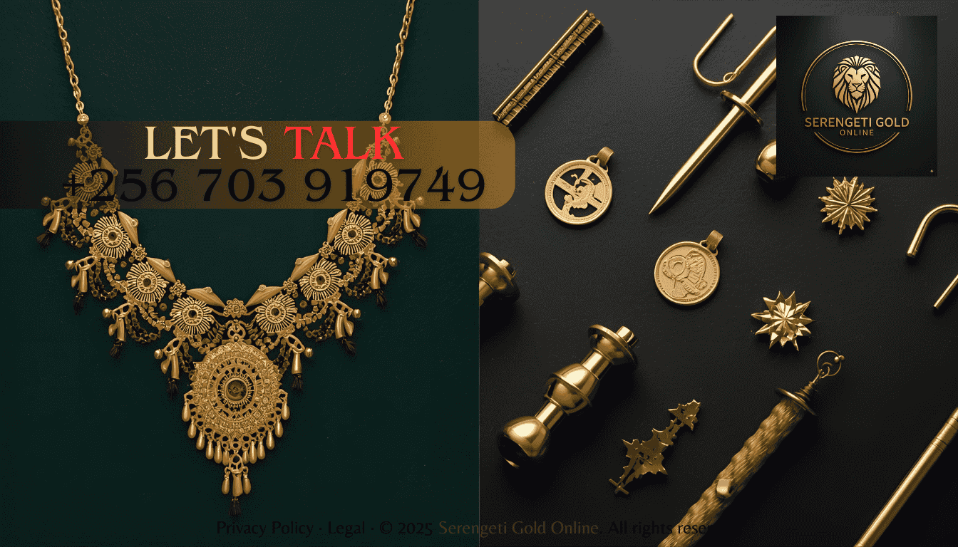 Traditional gold jewelry alongside modern industrial gold applications (3)