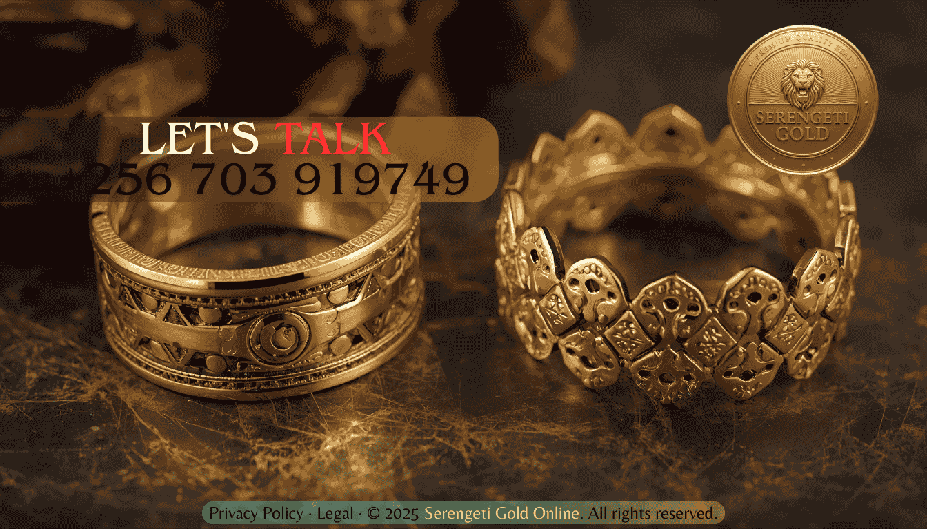 Traditional gold jewelry alongside modern industrial gold applications